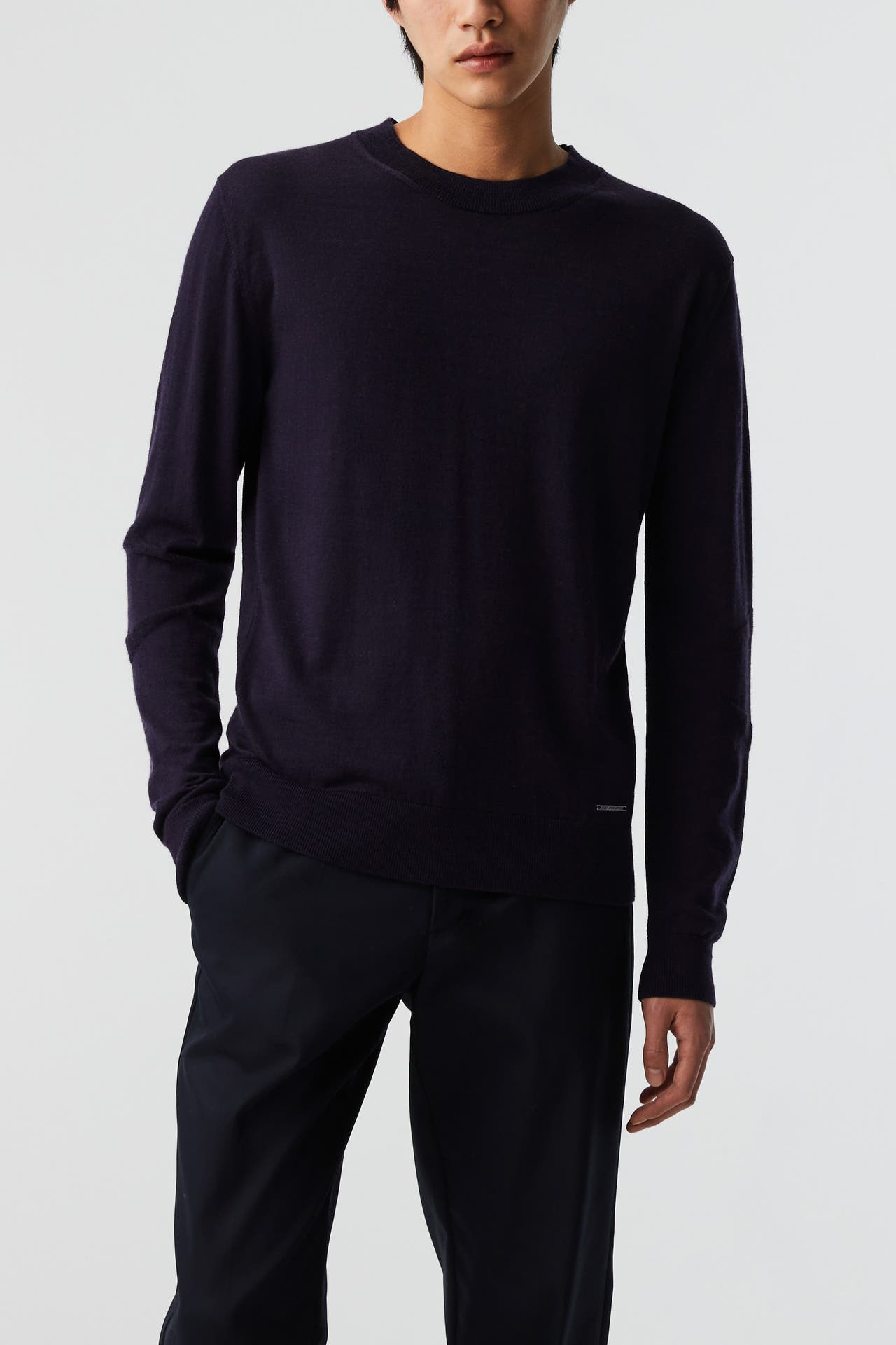 ALPHATAURI Wollmix-Pullover dunkellila, Bild 1