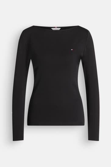 TOMMY HILFIGER Longsleeve schwarz