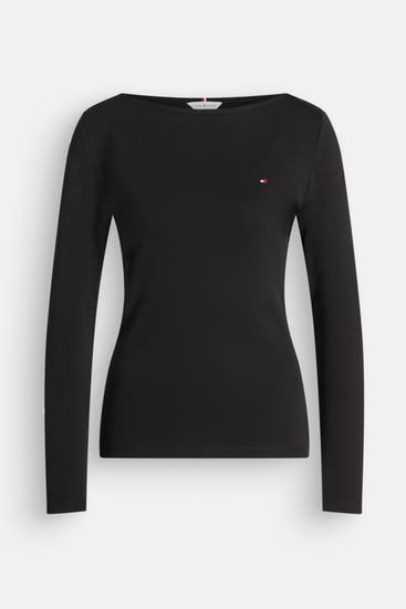 TOMMY HILFIGER - Longsleeve schwarz