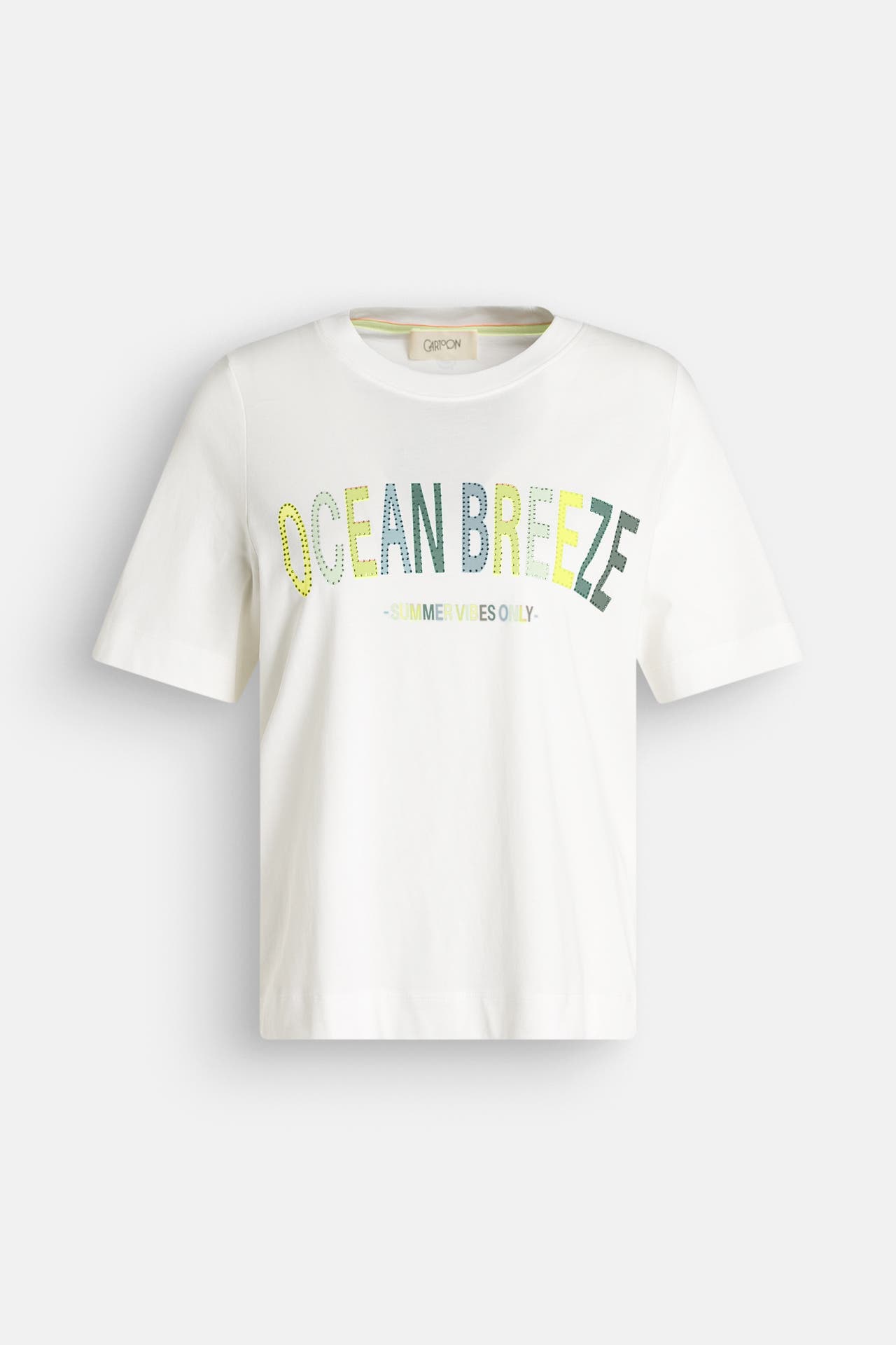 CARTOON T-Shirt weiß, Bild 1