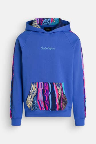 CARLO COLUCCI Hoodie blau