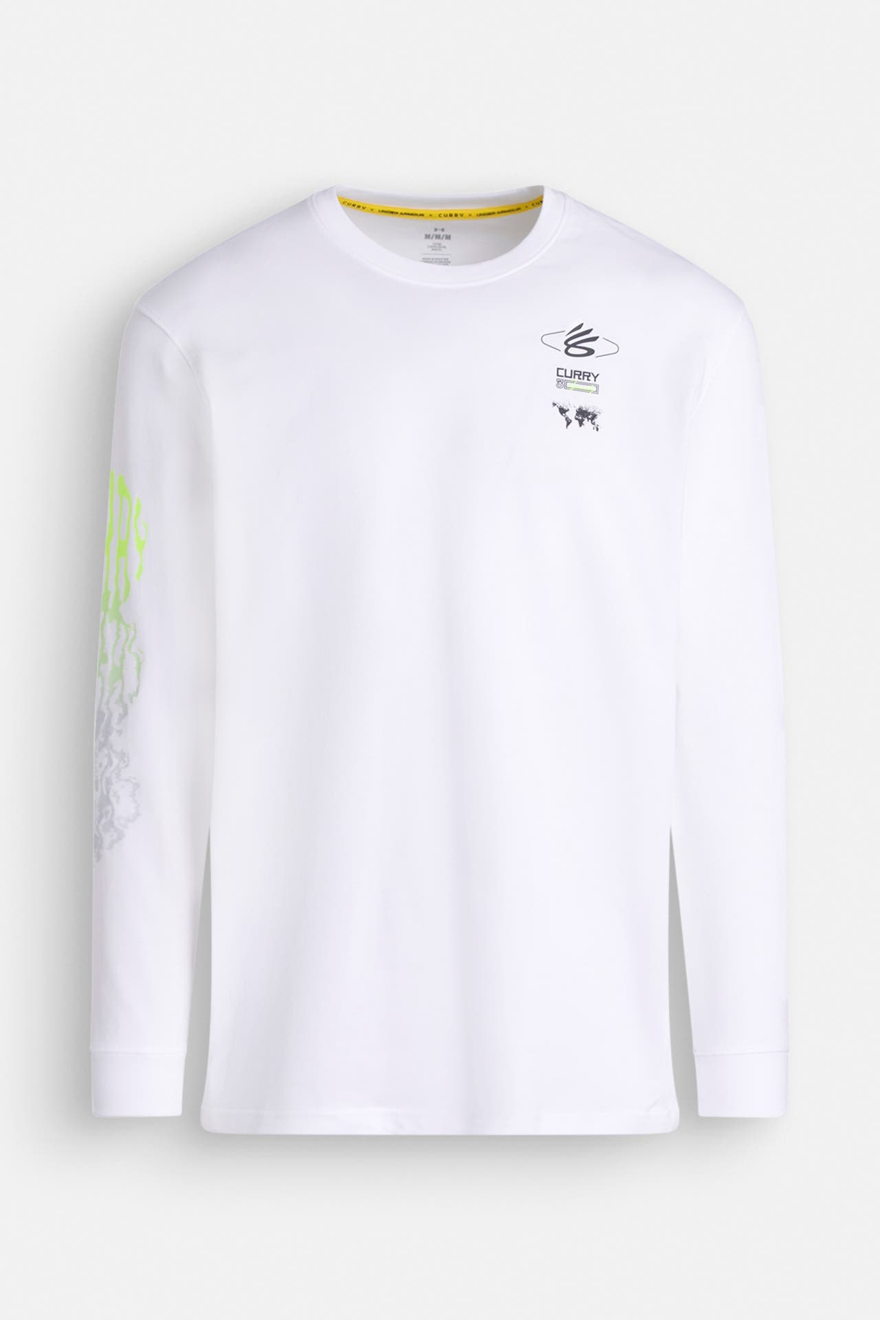 UNDER ARMOUR Longsleeve 'Under Armour X Curry' weiß, Bild 1