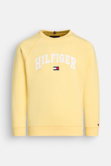 TOMMY HILFIGER Sweatshirt gelb