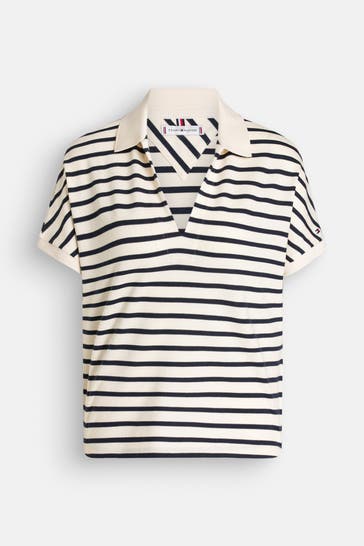 TOMMY HILFIGER Polo-Shirt gemustert