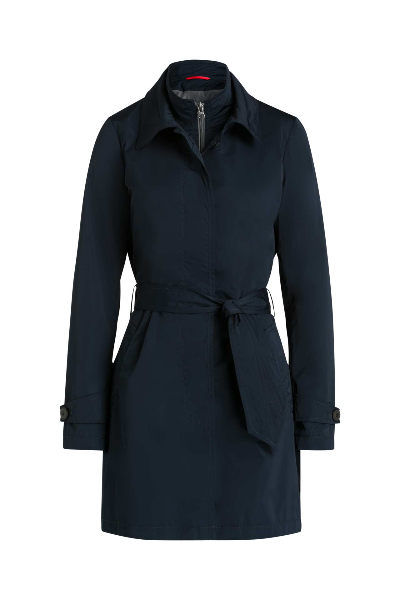 Trenchcoat Léger Cinque Bleu - Taille 36 - Occasion Très Bon état - Manteau Chic