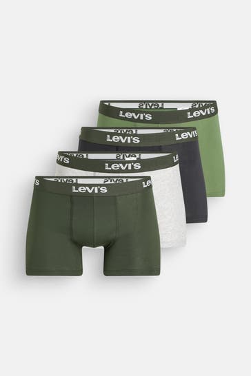 LEVI'S® 4er-Pack Boxer Trunks mehrfarbig
