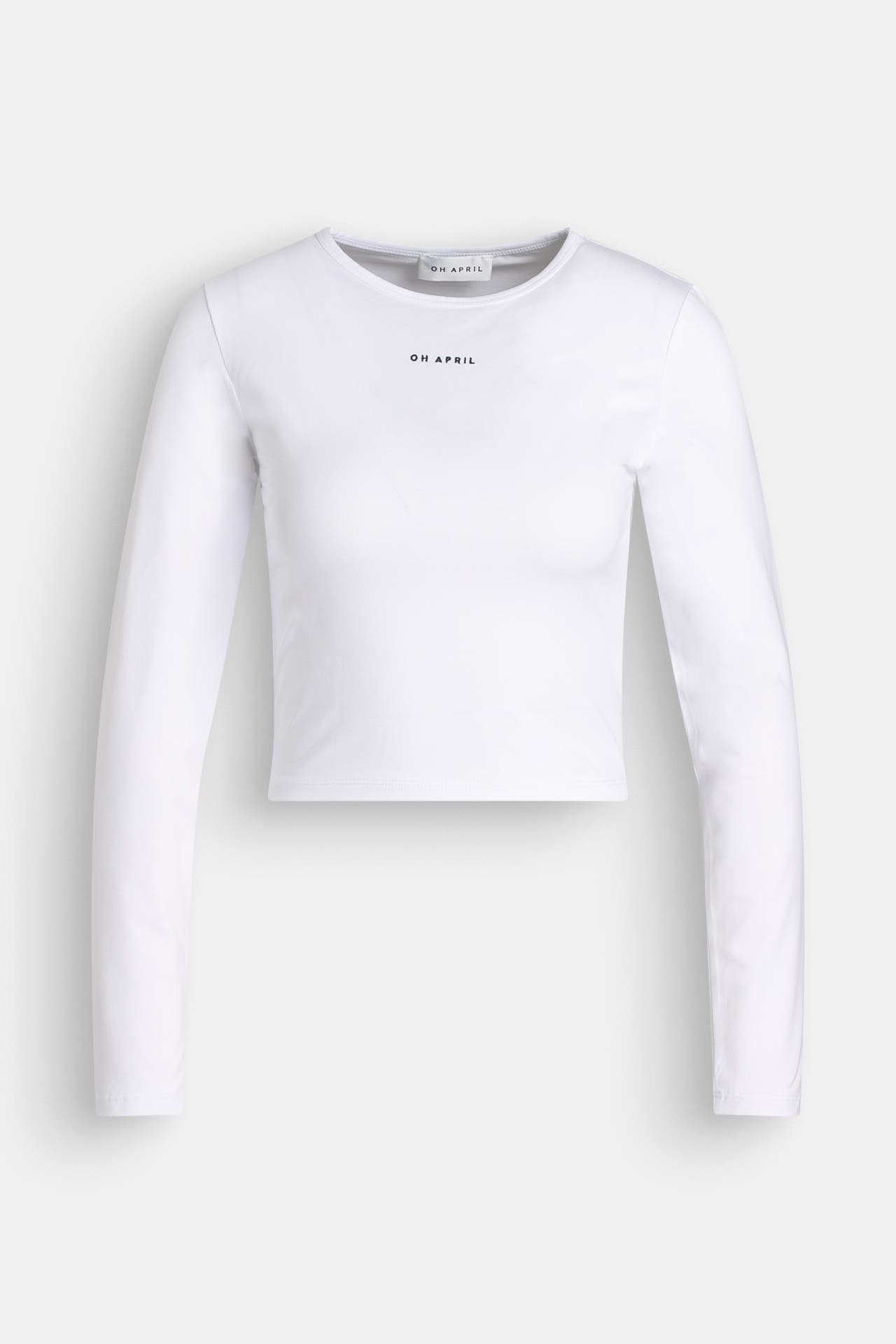OH APRIL Longsleeve 'Ica' weiß, Bild 1