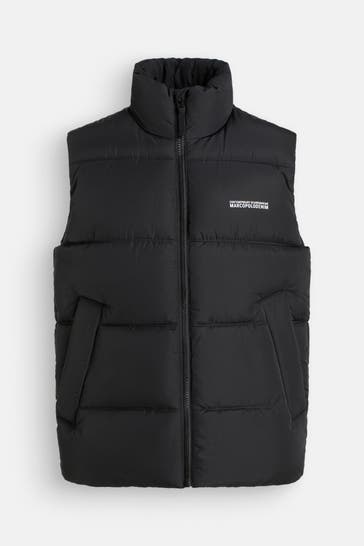 MARC O'POLO Weste schwarz