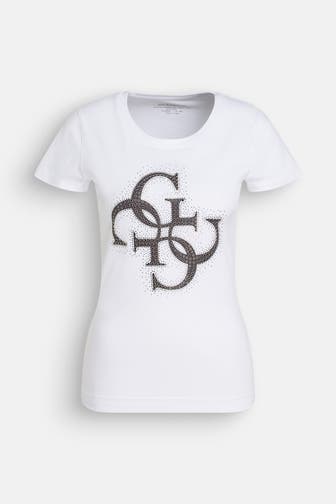 GUESS T-Shirt weiß