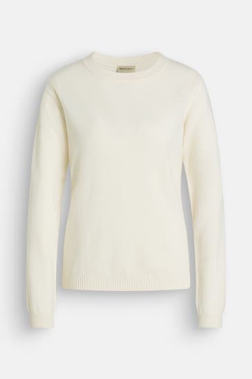 WOOLRICH Kaschmirpullover ecru