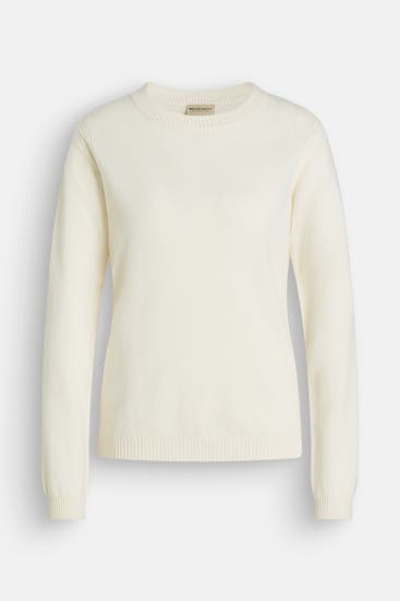 WOOLRICH - Kaschmirpullover ecru