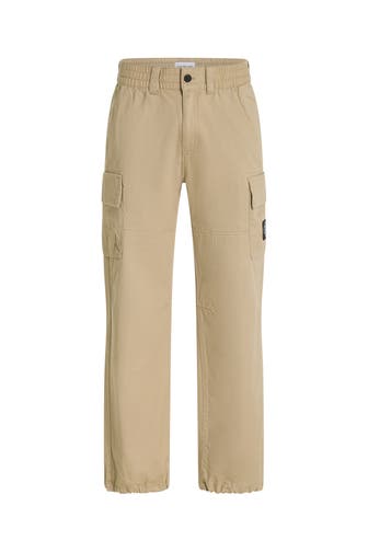 CK JEANS Cargohose hellbraun