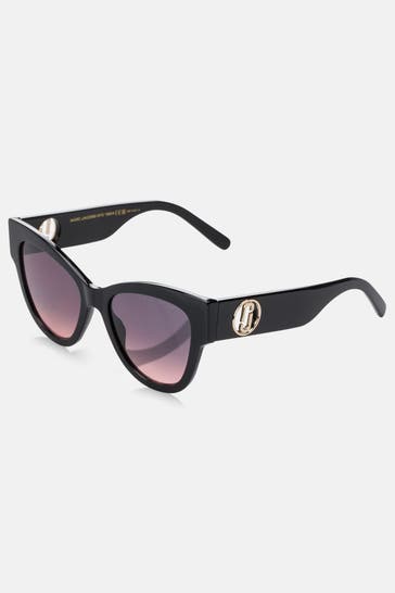 MARC JACOBS Sonnenbrille schwarz