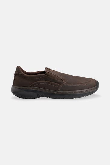 CLARKS Slipper dunkelbraun
