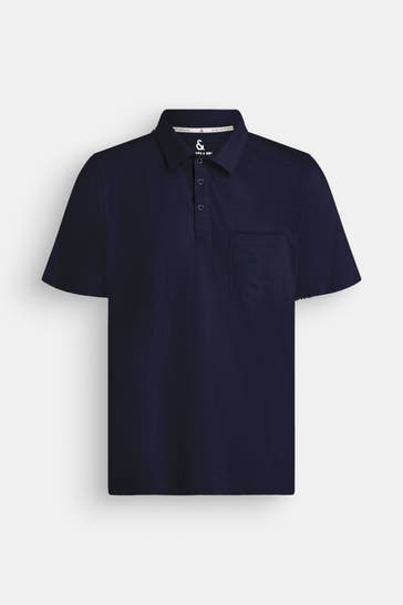 COLOURS & SONS Polo-Shirt navy