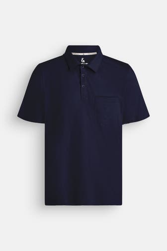 COLOURS & SONS Polo-Shirt navy