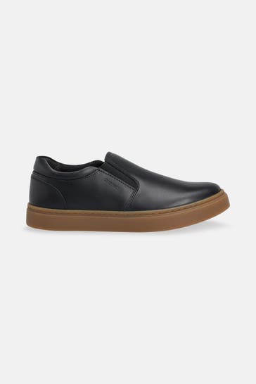 GEOX Slip On Sneaker 'Nashik' schwarz