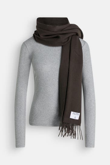 FILIPPA K Wollschal dunkelbraun