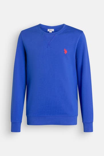 U.S. POLO ASSN. Sweatshirt 'Enis' blau