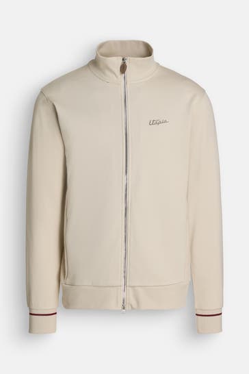 LA MARTINA Sweatjacke beige