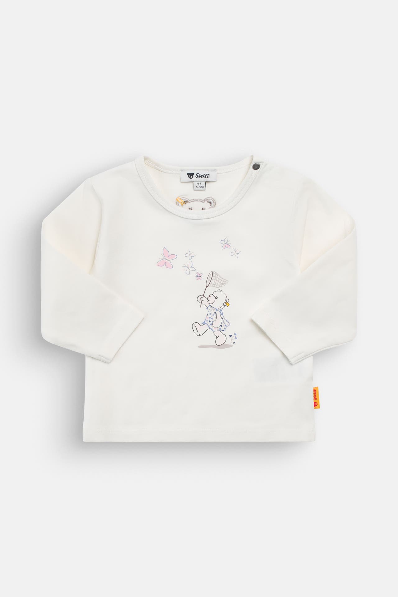 STEIFF Longsleeve 'Cloud Dancer' ecru, Bild 1