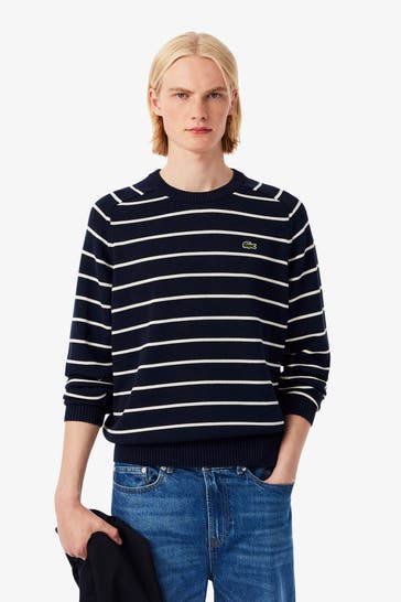 LACOSTE Strickpullover gestreift