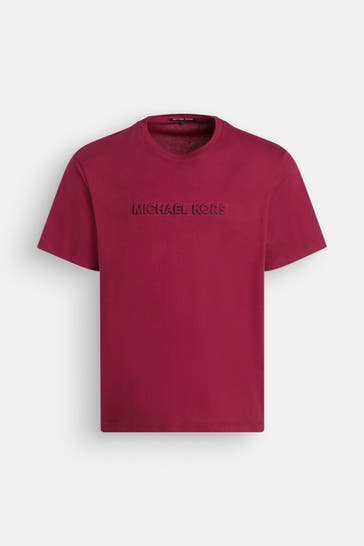 MICHAEL KORS Wine-red T-Shirt