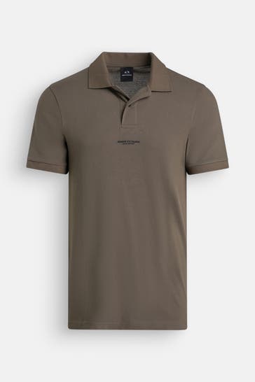 ARMANI EXCHANGE Polo-Shirt khaki