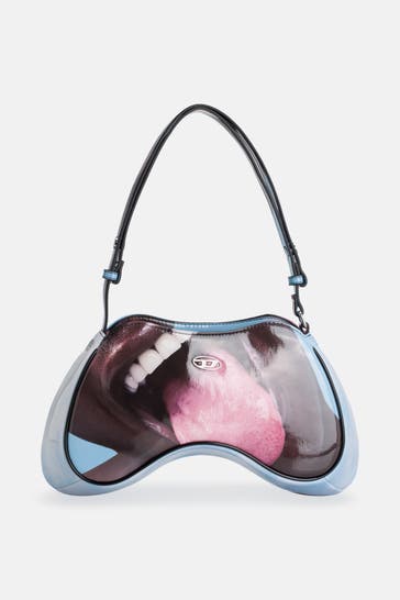 DIESEL Schultertasche 'Play Play' gemustert