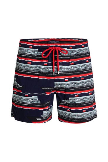 VILEBREQUIN - Badeshorts 'Moorise' gemustert