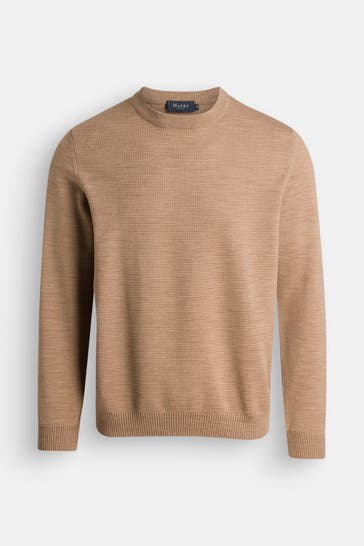 MAERZ MUENCHEN Wollpullover hellblau