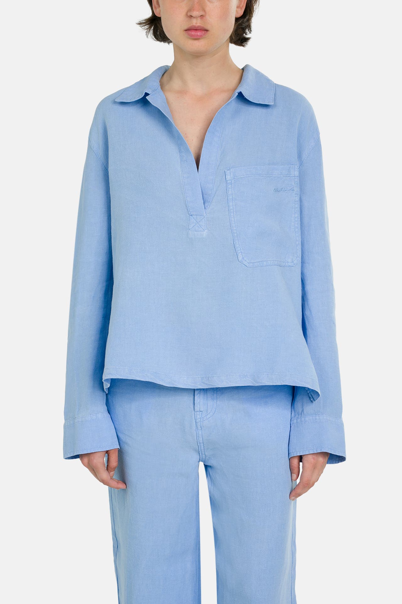 ELIAS RUMELIS Blusenshirt blau, Bild 1