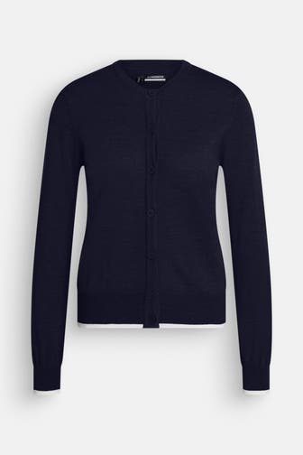 J.LINDEBERG SPORTSWEAR Strickjacke nachtblau