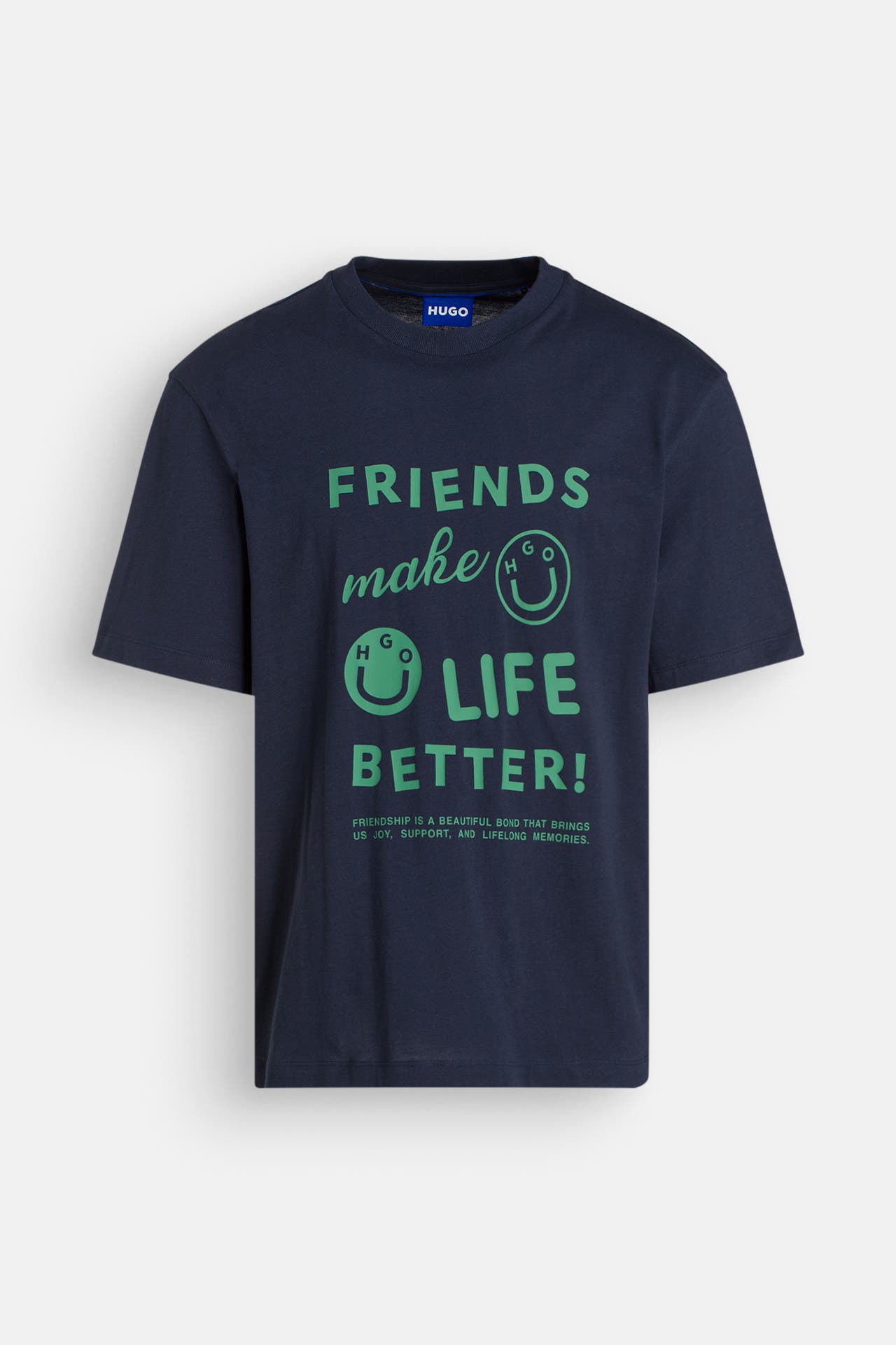 HUGO BLUE T-Shirt 'Nugofriends' dunkelblau, Bild 1