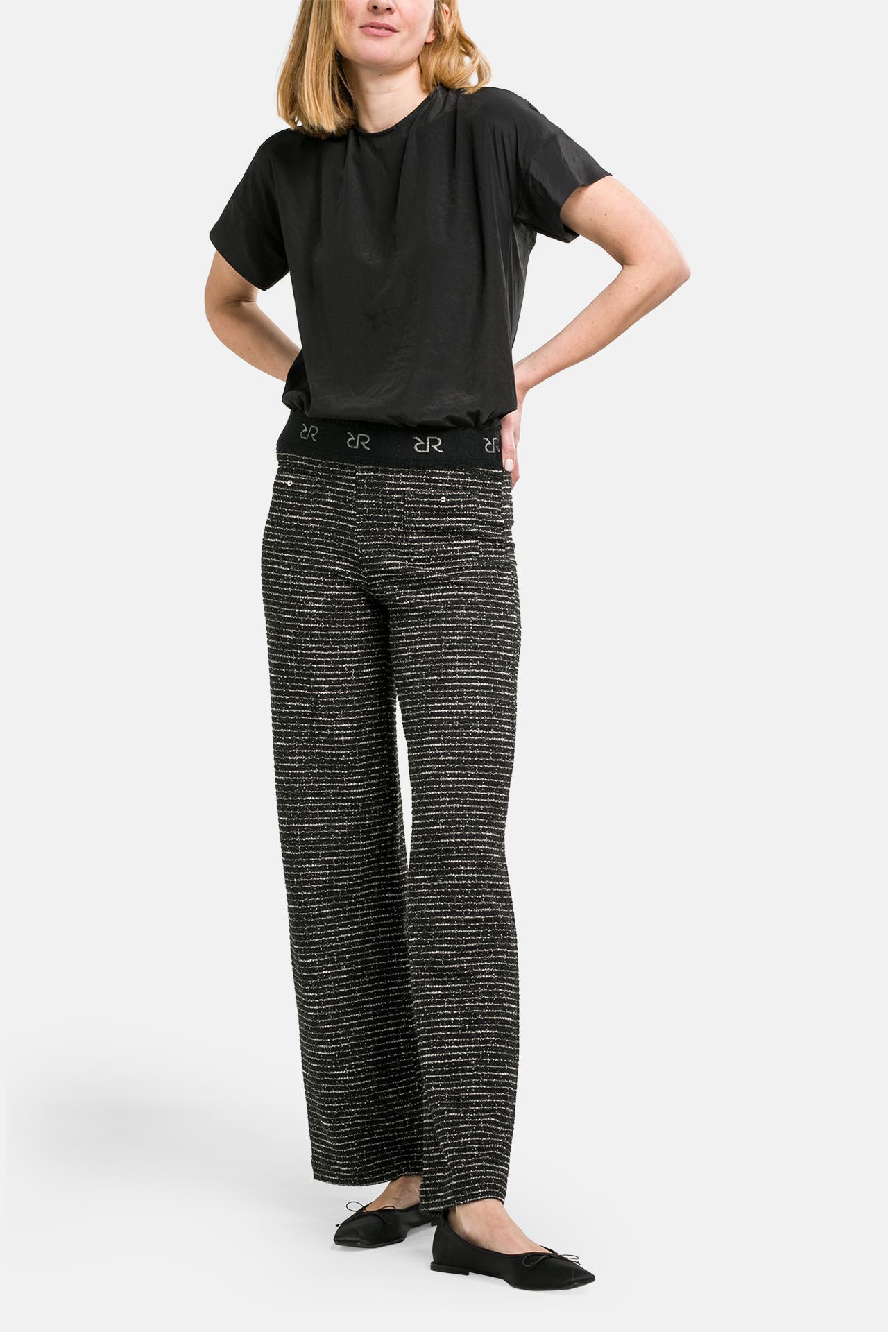 RAFFAELLO ROSSI Stoffhose 'Elaine' gemustert, Bild 1