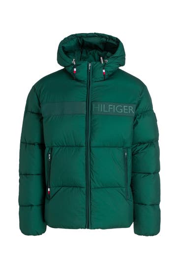 TOMMY HILFIGER Steppjacke dunkelgrün 