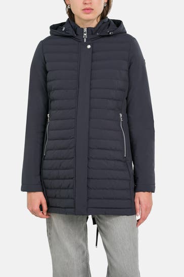 FUCHS SCHMITT Light-Steppmantel schwarzblau