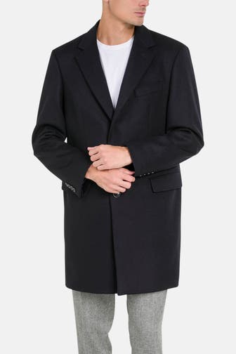 HACKETT Wollmantel nachtblau