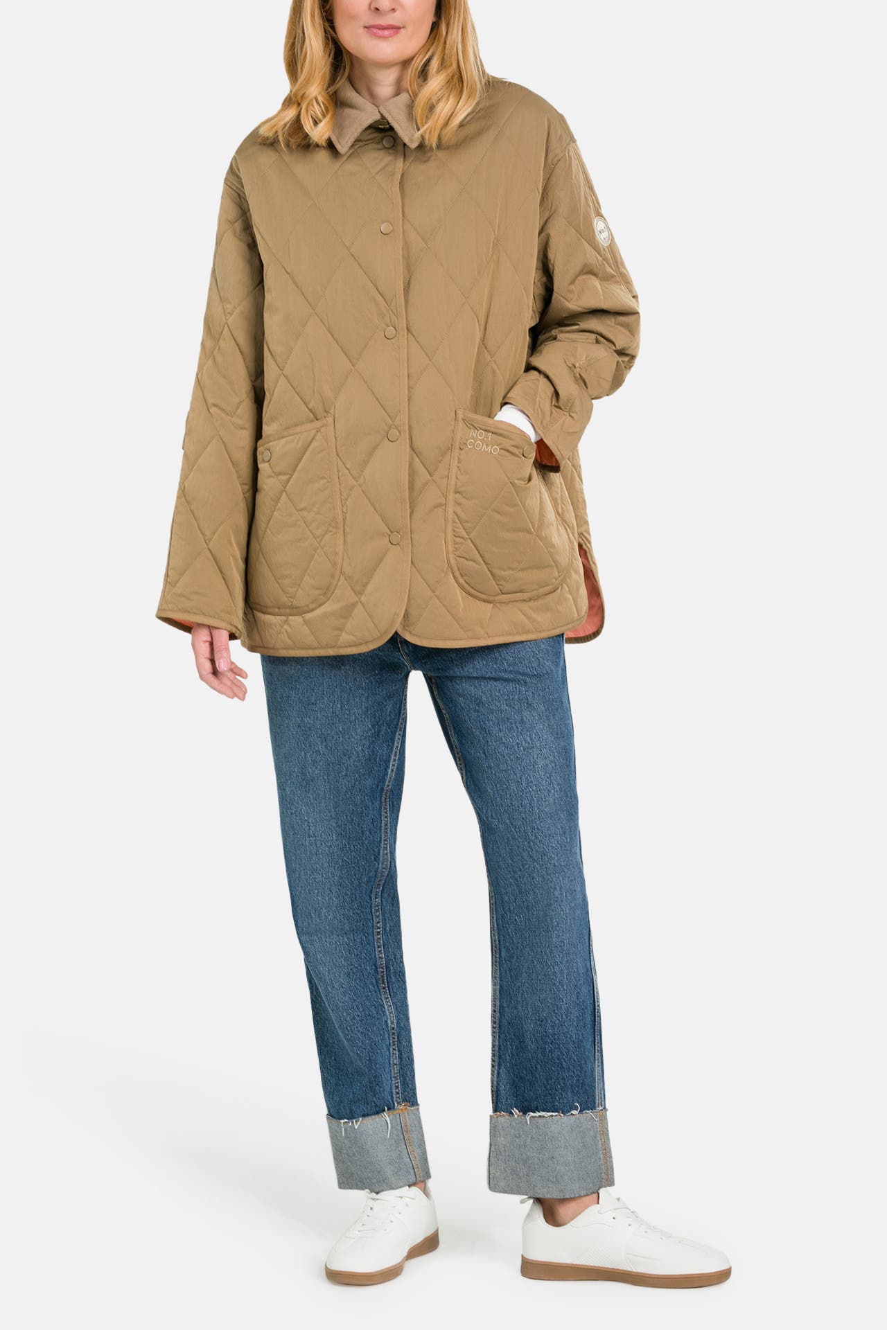 NO. 1 COMO Light-Steppjacke hellbraun, Bild 1