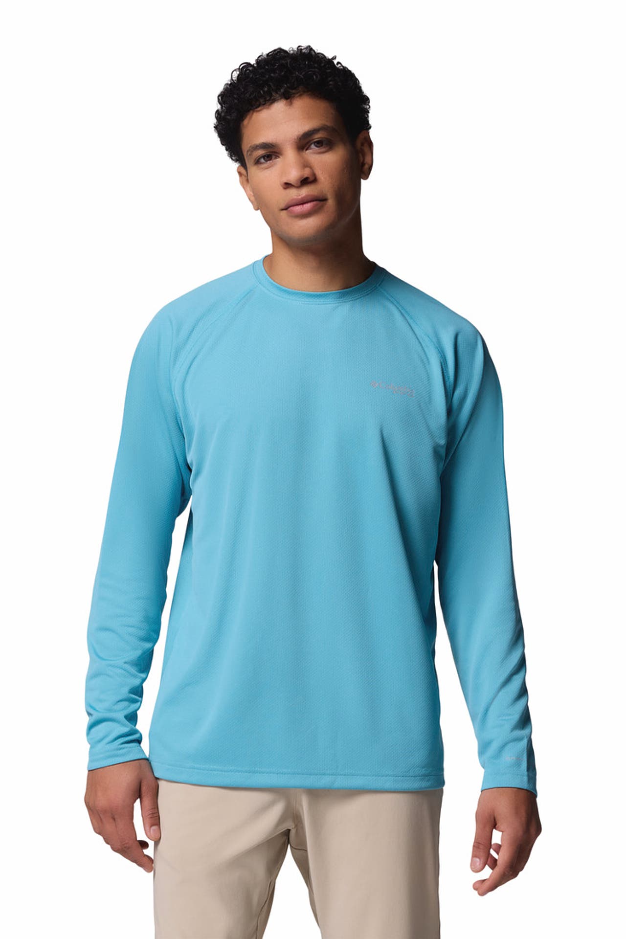 COLUMBIA Longsleeve 'Solar Stream™' türkis, Bild 1