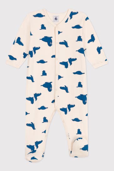 PETIT BATEAU Strampler gemustert