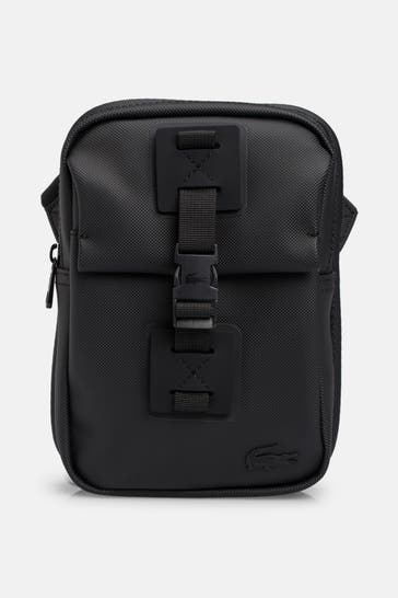 LACOSTE Umhängetasche schwarz