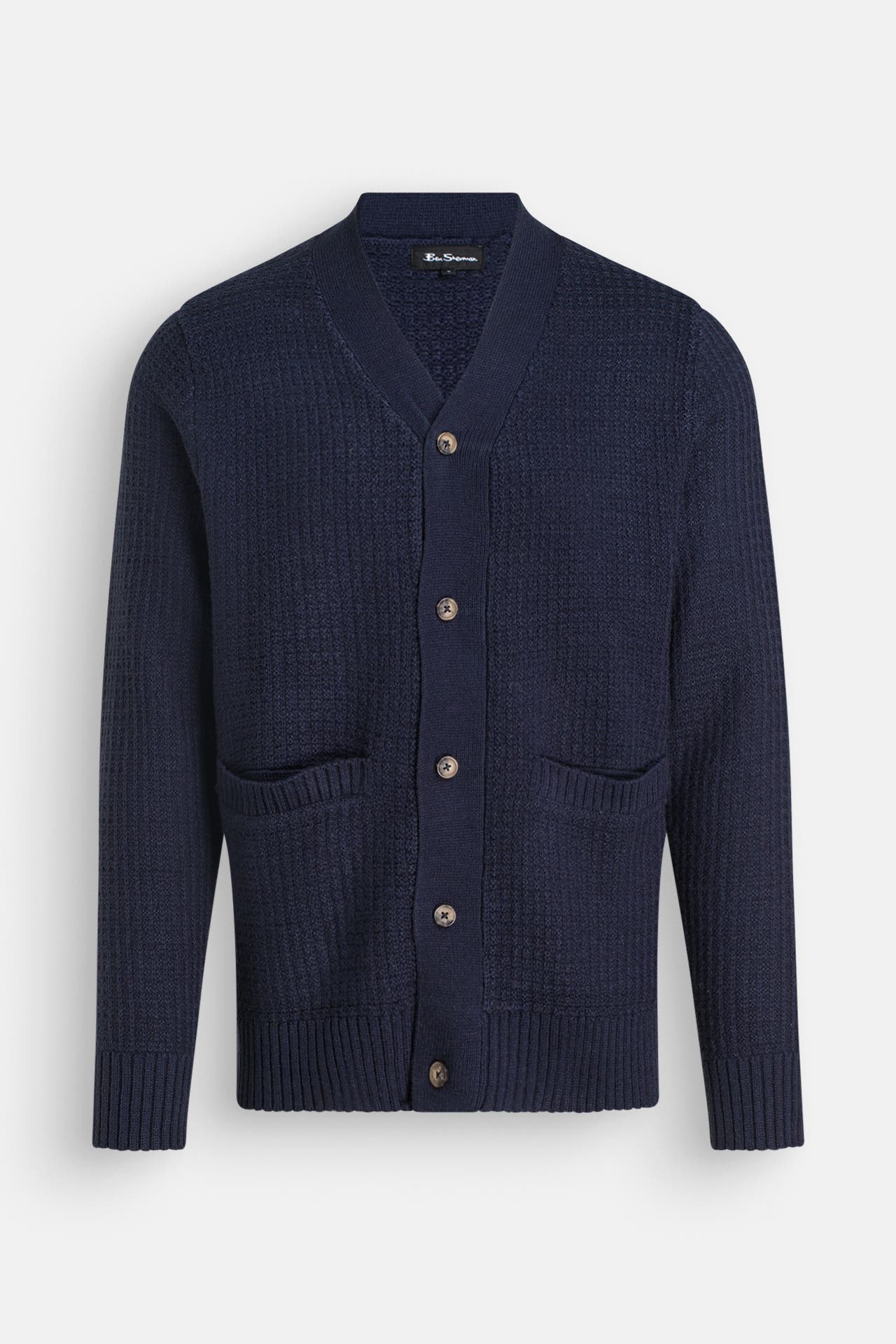 BEN SHERMAN Strickjacke dunkelblau, Bild 1