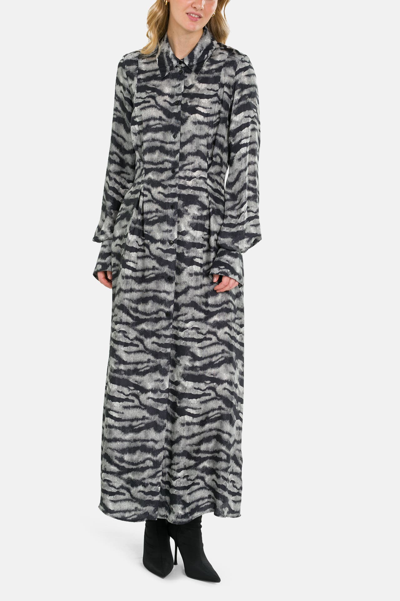 DRYKORN Maxikleid 'Moraga' gemustert, Bild 1