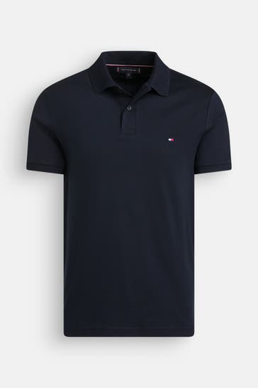 TOMMY HILFIGER Polo-Shirt schwarzblau