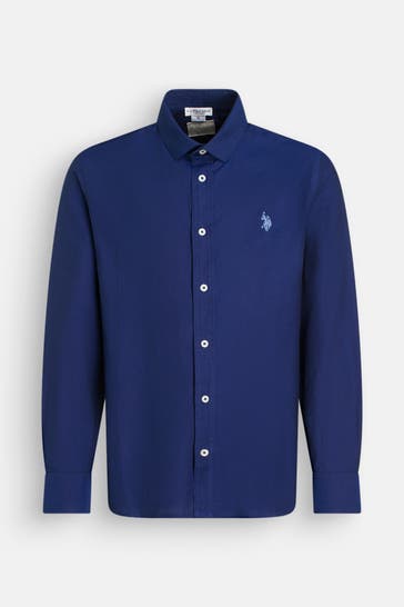 U.S. POLO ASSN. Hemd dunkelblau