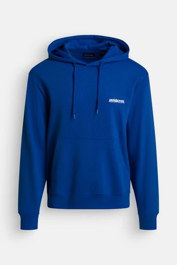 JACK & JONES Hoodie 'Jwhunion' azurblau