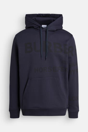 BURBERRY - Hoodie 'Farley' dunkelblau