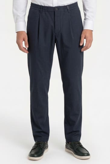 STRELLSON Stoffhose 'Lui'  dunkelblau