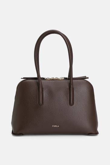 FURLA Handtasche dunkelbraun